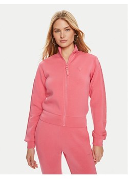 Guess Bluza V2YQ17 K7UW2 Różowy Regular Fit ze sklepu MODIVO w kategorii Bluzy damskie - zdjęcie 182727985