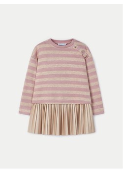 Mayoral Komplet sweter i sukienka 4932 Różowy Regular Fit ze sklepu MODIVO w kategorii Sukienki dziewczęce - zdjęcie 182728085