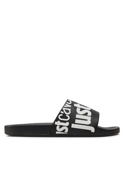 Just Cavalli Klapki 76QA3SZ1 Czarny ze sklepu MODIVO w kategorii Klapki męskie - zdjęcie 182728096