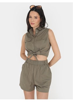 Brave Soul Koszula LWT-548ELIZABETH Khaki Straight Fit ze sklepu MODIVO w kategorii Koszule damskie - zdjęcie 182728106