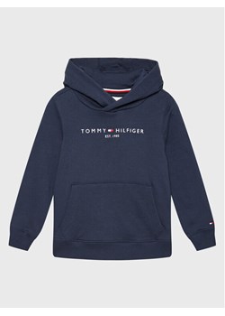 Tommy Hilfiger Bluza Essential KS0KS00213 M Granatowy Regular Fit ze sklepu MODIVO w kategorii Bluzy chłopięce - zdjęcie 182728119