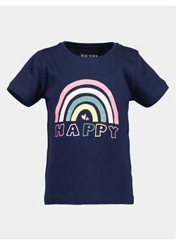 Blue Seven T-Shirt 702300 X Granatowy Regular Fit ze sklepu MODIVO w kategorii Bluzki dziewczęce - zdjęcie 182728226