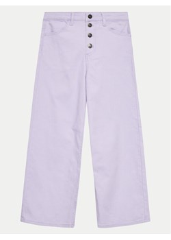 United Colors Of Benetton Jeansy 4RISCE02T Fioletowy Wide Leg ze sklepu MODIVO w kategorii Spodnie dziewczęce - zdjęcie 182728228