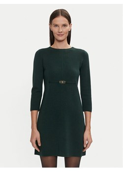 Luisa Spagnoli Sukienka dzianinowa Marinella 58486 Zielony Regular Fit ze sklepu MODIVO w kategorii Sukienki - zdjęcie 182728329