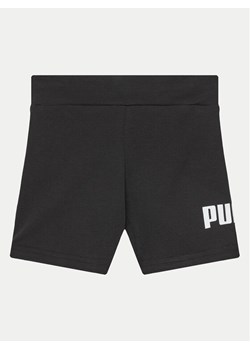 Puma Kolarki Ess No. 1 Logo 684902 Czarny Slim Fit ze sklepu MODIVO w kategorii Spodenki chłopięce - zdjęcie 182728377