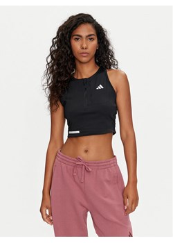 adidas Koszulka techniczna Ultimate IT3458 Czarny Slim Fit ze sklepu MODIVO w kategorii Bluzki damskie - zdjęcie 182728528