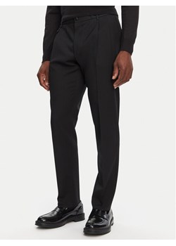 Dolce&Gabbana Spodnie materiałowe GY6UET FU27J N0000 Czarny Regular Fit ze sklepu MODIVO w kategorii Spodnie męskie - zdjęcie 182728628
