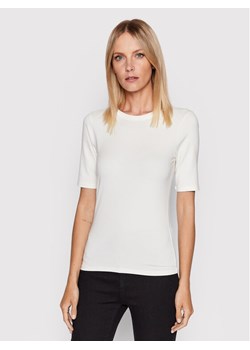 BOSS Bluzka Efita 50461122 Écru Regular Fit ze sklepu MODIVO w kategorii Bluzki damskie - zdjęcie 182728637