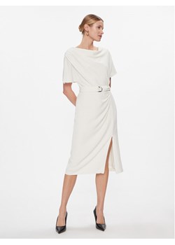 DKNY Sukienka codzienna DD3J233A Écru Regular Fit ze sklepu MODIVO w kategorii Sukienki - zdjęcie 182728698