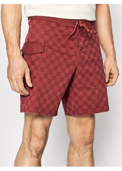 Vans Szorty materiałowe Vintage VN0A5FKU Czerwony Regular Fit ze sklepu MODIVO w kategorii Kąpielówki - zdjęcie 182728778
