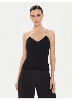 Morgan Top 241-MUSTO Czarny Slim Fit ze sklepu MODIVO w kategorii Bluzki damskie - zdjęcie 182728806