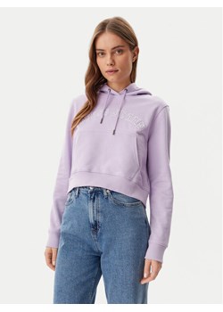 Guess Jeans Bluza W5GQ22 K68I4 Fioletowy Regular Fit - id: 0000305309655 - marki Guess - 182729017 Guess Jeans Bluza W5GQ22 K68I4 Fioletowy Regular Fit ze sklepu MODIVO w kategorii Bluzy damskie - zdjęcie 182729017