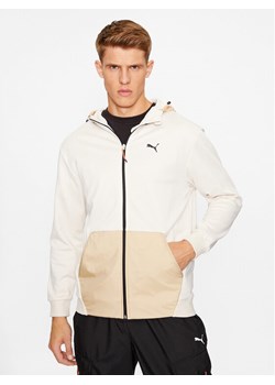 Puma Bluza Open Road 675897 Biały Regular Fit ze sklepu MODIVO w kategorii Bluzy męskie - zdjęcie 182729108