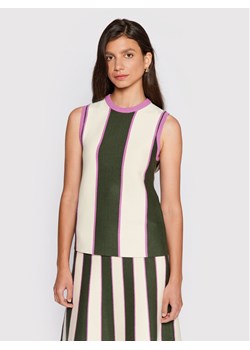 Victoria Victoria Beckham Bluzka 1322KTP003790A Kolorowy Regular Fit ze sklepu MODIVO w kategorii Bluzki damskie - zdjęcie 182729157