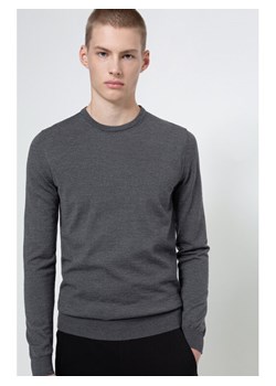 Hugo Sweter San Paolo 2 50435679 Szary Slim Fit ze sklepu MODIVO w kategorii Swetry męskie - zdjęcie 182729159