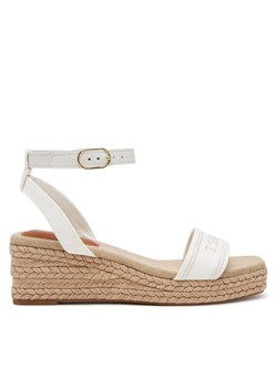 Tommy Hilfiger Espadryle Tommy Hilfiger Espad Mid Wedge FW0FW08805 Écru ze sklepu MODIVO w kategorii Espadryle damskie - zdjęcie 182729186