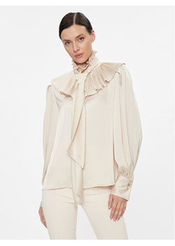 Babylon Bluzka T_S00308 Beżowy Regular Fit ze sklepu MODIVO w kategorii Bluzki damskie - zdjęcie 182729236