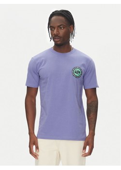 Quiksilver T-Shirt Circle Back Ss EQYZT08054 Fioletowy Regular Fit ze sklepu MODIVO w kategorii T-shirty męskie - zdjęcie 182729536