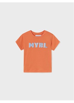 Mayoral T-Shirt 106 Pomarańczowy Regular Fit ze sklepu MODIVO w kategorii Koszulki niemowlęce - zdjęcie 182729867