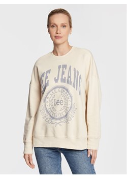 Lee Bluza L36ILJDN 112320666 Beżowy Oversize ze sklepu MODIVO w kategorii Bluzy damskie - zdjęcie 182730035