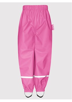 Playshoes Spodnie przeciwdeszczowe 405421 M Różowy Regular Fit ze sklepu MODIVO w kategorii Odzież dziecięca - zdjęcie 182730116