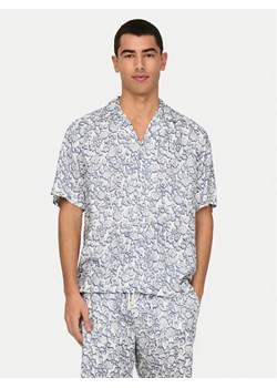 Only & Sons Koszula Dash 22032733 Écru Regular Fit ze sklepu MODIVO w kategorii Koszule męskie - zdjęcie 182730149