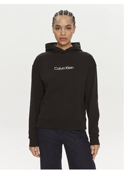 Calvin Klein Bluza Hero Logo K20K205449 Czarny Regular Fit ze sklepu MODIVO w kategorii Bluzy damskie - zdjęcie 182730178