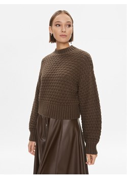 Noisy May Sweter 27028402 Brązowy Regular Fit ze sklepu MODIVO w kategorii Swetry damskie - zdjęcie 182730188