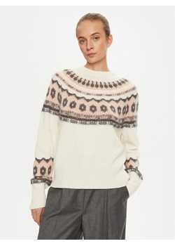 Marella Sweter Dito 2423366182 Écru Relaxed Fit ze sklepu MODIVO w kategorii Swetry damskie - zdjęcie 182730238