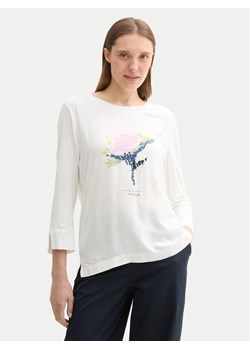 Tom Tailor Bluzka 1043110 Biały Regular Fit ze sklepu MODIVO w kategorii Bluzki damskie - zdjęcie 182730239