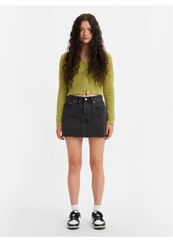 Levi's® Spódnica jeansowa Icon A46940000 Czarny Loose Fit ze sklepu MODIVO w kategorii Spódnice - zdjęcie 182730269