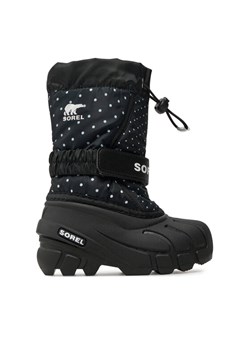 Sorel Śniegowce Flurry™ Print 2114092010 Czarny - id: 0000304097072 - marki Sorel - 182730275 Sorel Śniegowce Flurry™ Print 2114092010 Czarny ze sklepu MODIVO w kategorii Buty zimowe dziecięce - zdjęcie 182730275