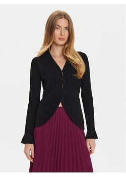 TWINSET Kardigan 242TT3123 Czarny Slim Fit ze sklepu MODIVO w kategorii Swetry damskie - zdjęcie 182730338