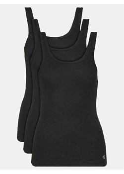 Calvin Klein Underwear Komplet 3 topów LV00QS7493 Czarny Regular Fit ze sklepu MODIVO w kategorii Bluzki damskie - zdjęcie 182730418