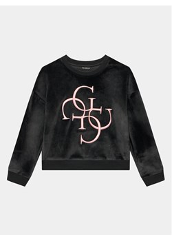 Guess Bluza J3BQ28 KBYO0 Czarny Relaxed Fit ze sklepu MODIVO w kategorii Bluzy chłopięce - zdjęcie 182730498