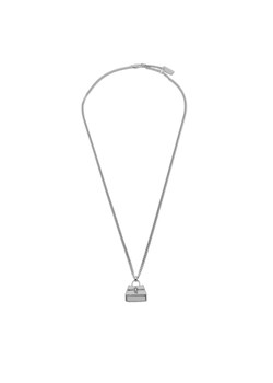 Marc Jacobs Naszyjnik The St. Marc Cuban-Link Chain Necklace 2F3JNC001J37 Srebrny ze sklepu MODIVO w kategorii Naszyjniki - zdjęcie 182730685