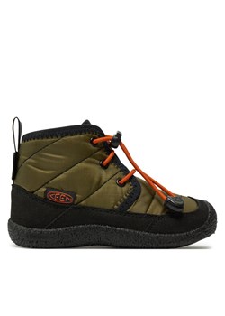 Keen Śniegowce Howser II Waterproof Chukka 1029433 Khaki ze sklepu MODIVO w kategorii Buty zimowe dziecięce - zdjęcie 182730776