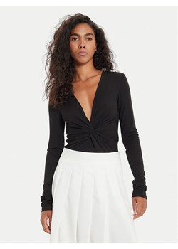 TWINSET Body 241TE2131 Czarny Slim Fit ze sklepu MODIVO w kategorii Bluzki damskie - zdjęcie 182730835