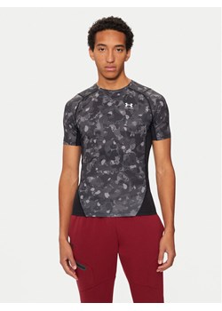 Under Armour Koszulka techniczna HeatGear® 1386937 Czarny Slim Fit ze sklepu MODIVO w kategorii T-shirty męskie - zdjęcie 182730865
