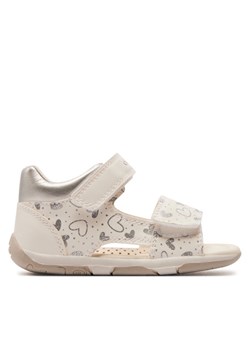 Geox Sandały B Sandal Tapuz Girl B450YA 054AJ C0007 Biały ze sklepu MODIVO w kategorii Sandały dziecięce - zdjęcie 182730878