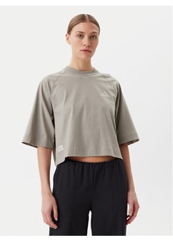 adidas T-Shirt Mercedes - AMG Petronas Formula One Team Premium JW3087 Beżowy Oversize ze sklepu MODIVO w kategorii Bluzki damskie - zdjęcie 182730908