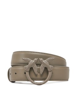 PINKO Pasek Damski Love Berry H3 Belt PE 25 PLT01 100125 A1K2 Szary ze sklepu MODIVO w kategorii Paski damskie - zdjęcie 182730925