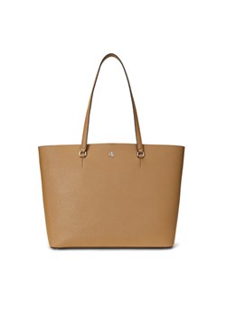 LAUREN RALPH LAUREN Torebka 431911655021 Brązowy ze sklepu MODIVO w kategorii Torby Shopper bag - zdjęcie 182730936