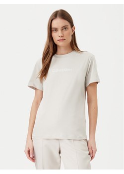 Calvin Klein T-Shirt Hero Logo K20K205448 Szary Regular Fit ze sklepu MODIVO w kategorii Bluzki damskie - zdjęcie 182730967