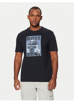 BOSS T-Shirt Te_Mextour 50535079 Granatowy Regular Fit ze sklepu MODIVO w kategorii T-shirty męskie - zdjęcie 182731227