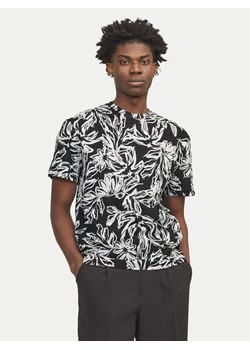 Jack&Jones T-Shirt Lafayette 12250434 Czarny Relaxed Fit ze sklepu MODIVO w kategorii T-shirty męskie - zdjęcie 182731277