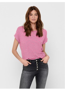 ONLY T-Shirt Moster 15206243 Różowy Regular Fit ze sklepu MODIVO w kategorii Bluzki damskie - zdjęcie 182731319
