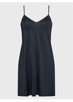 Hanro Koszula nocna Deluxe 1065 Czarny Regular Fit ze sklepu MODIVO w kategorii Koszule nocne - zdjęcie 182731395