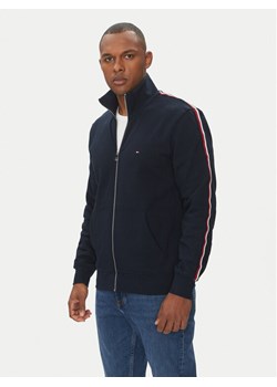 Tommy Hilfiger Bluza Global Stripe MW0MW38686 Granatowy Regular Fit ze sklepu MODIVO w kategorii Bluzy męskie - zdjęcie 182731418