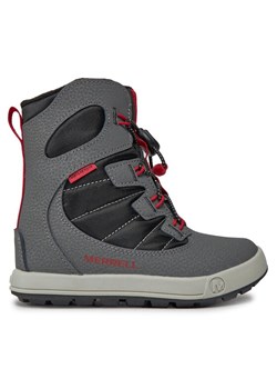 Merrell Śniegowce Snow Bank 4.0 Wtrpf Mk267145 Szary ze sklepu MODIVO w kategorii Buty zimowe dziecięce - zdjęcie 182731518